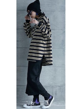 nissen Smile Modelsさん（レディース・167cm）の夏コーディネート