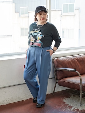 nissen Smile Modelsさん（レディース・158cm）の夏コーディネート