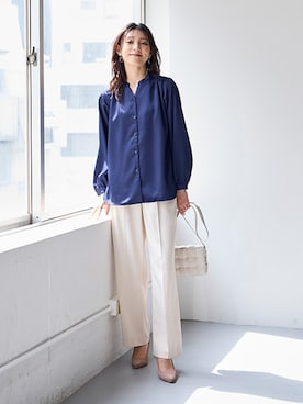 nissen Smile Modelsさん（レディース・170cm）の夏コーディネート