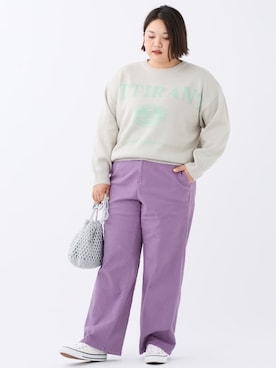 nissen Smile Modelsさん（レディース・163cm）の冬コーディネート