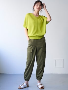 nissen Smile Modelsさん（レディース・168cm）の春コーディネート