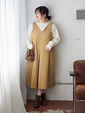 nissen Smile Modelsさん（レディース・158cm）の秋コーディネート