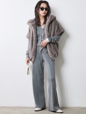 nissen Smile Modelsさん（レディース・163cm）の秋コーディネート