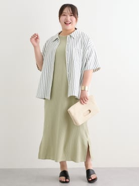 nissen Smile Modelsさん（レディース・160cm）の夏コーディネート