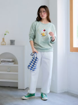 nissen Smile Modelsさん（レディース・164cm）の冬コーディネート