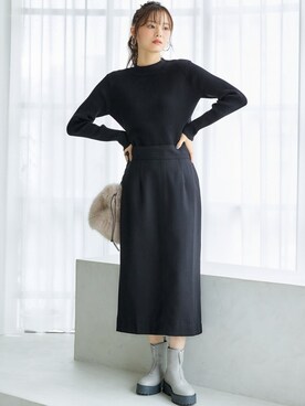nissen Smile Modelsさん（レディース・166cm）の秋コーディネート