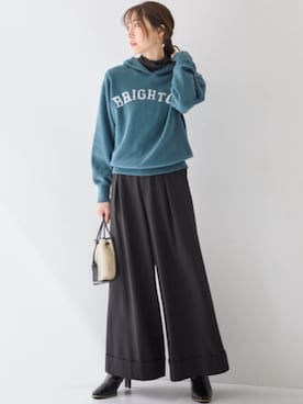 nissen Smile Modelsさん（レディース・165cm）の冬コーディネート