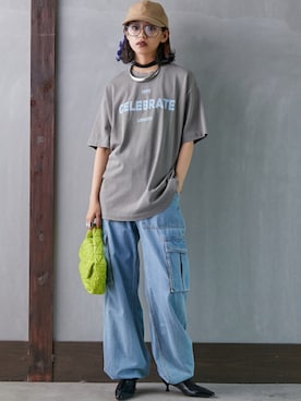 nissen Smile Modelsさん(レディース・163cm)の夏コーディネート