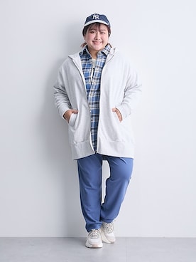 nissen Smile Modelsさん（レディース・155cm）の秋コーディネート