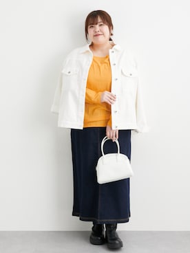 nissen Smile Modelsさん（レディース・158cm）の冬コーディネート