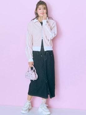 nissen Smile Modelsさん（レディース・166cm）の冬コーディネート