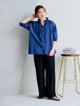 nissen Smile Modelsさん（レディース・164cm）の春コーディネート