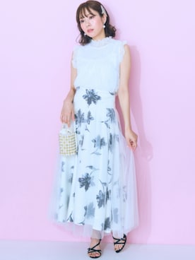 nissen Smile Modelsさん（レディース・162cm）の夏コーディネート