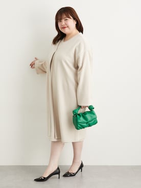 nissen Smile Modelsさん（レディース・158cm）の冬コーディネート