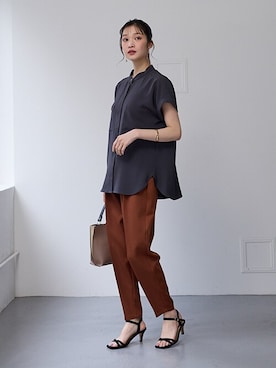 nissen Smile Modelsさん（レディース・166cm）の春コーディネート