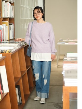 nissen Smile Modelsさん（レディース・169cm）の秋コーディネート