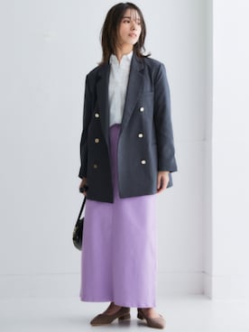 nissen Smile Modelsさん（レディース・160cm）の冬コーディネート