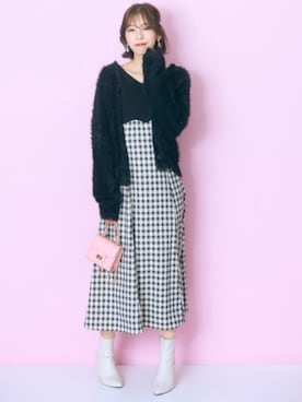 「nissen（ニッセン）のアイテム」を使った、nissen Smile Modelsさん（レディース・167cm）の秋コーディネート