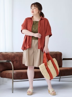 nissen Smile Modelsさん（レディース・158cm）の春コーディネート