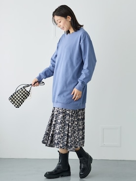 nissen Smile Modelsさん（レディース・167cm）の冬コーディネート