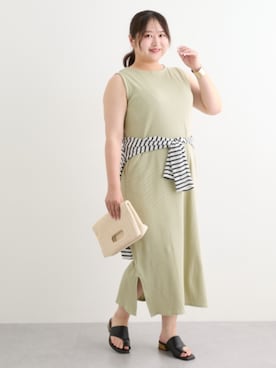 nissen Smile Modelsさん(レディース・160cm)の夏コーディネート