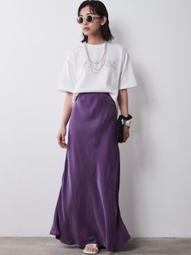 nissen Smile Modelsさん（レディース・163cm）の春コーディネート