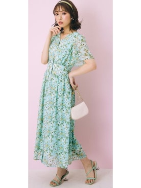 nissen Smile Modelsさん（レディース・162cm）の春コーディネート