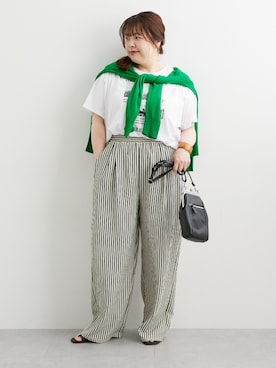 nissen Smile Modelsさん(レディース・158cm)の春コーディネート