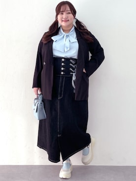 nissen Smile Modelsさん（レディース・158cm）の春コーディネート