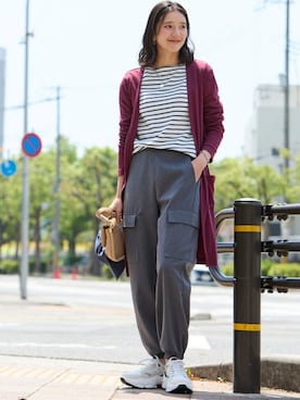 「SMILE LAND（スマイルランド）のアイテム」を使った、nissen Smile Modelsさん（レディース・167cm）の夏コーディネート