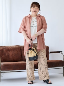 nissen Smile Modelsさん（レディース・158cm）の夏コーディネート