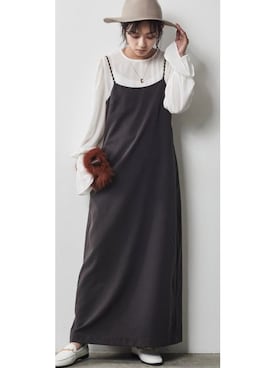 nissen Smile Modelsさん（レディース・167cm）の夏コーディネート
