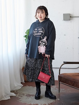 nissen Smile Modelsさん（レディース・158cm）の秋コーディネート