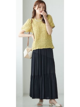 nissen Smile Modelsさん（レディース・166cm）の春コーディネート