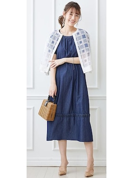 nissen Smile Modelsさん（レディース・167cm）の春コーディネート