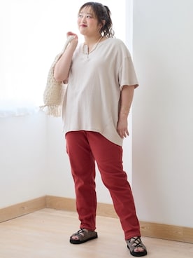 nissen Smile Modelsさん（レディース・160cm）の春コーディネート