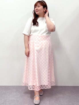 nissen Smile Modelsさん（レディース・165cm）の春コーディネート
