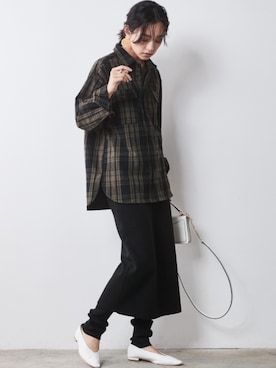 「Layered」｜nissen Smile Modelsさん（レディース・163cm）の秋コーディネート