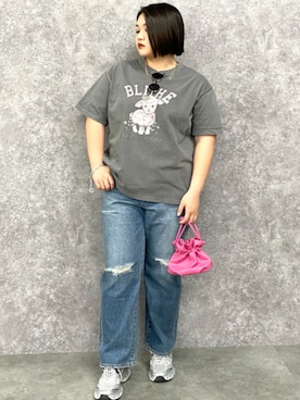 nissen Smile Modelsさん（レディース・163cm）の春コーディネート