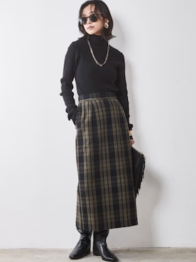 nissen Smile Modelsさん（レディース・163cm）の秋コーディネート