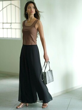 nissen Smile Modelsさん（レディース・168cm）の冬コーディネート