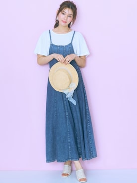 nissen Smile Modelsさん（レディース・166cm）の春コーディネート