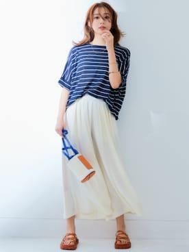 nissen Smile Modelsさん(レディース・165cm)の春コーディネート