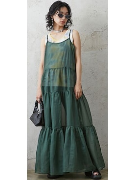nissen Smile Modelsさん（レディース・167cm）の夏コーディネート