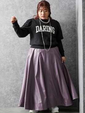 nissen Smile Modelsさん（レディース・155cm）の冬コーディネート