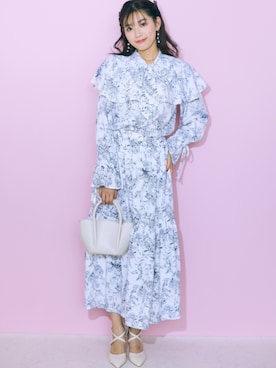 nissen Smile Modelsさん（レディース・166cm）の冬コーディネート