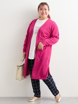 nissen Smile Modelsさん（レディース・155cm）の春コーディネート