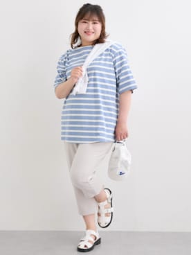 nissen Smile Modelsさん（レディース・160cm）の夏コーディネート