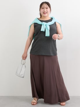 nissen Smile Modelsさん（レディース・160cm）の夏コーディネート