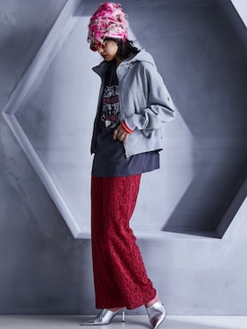 nissen Smile Modelsさん（レディース・163cm）の秋コーディネート